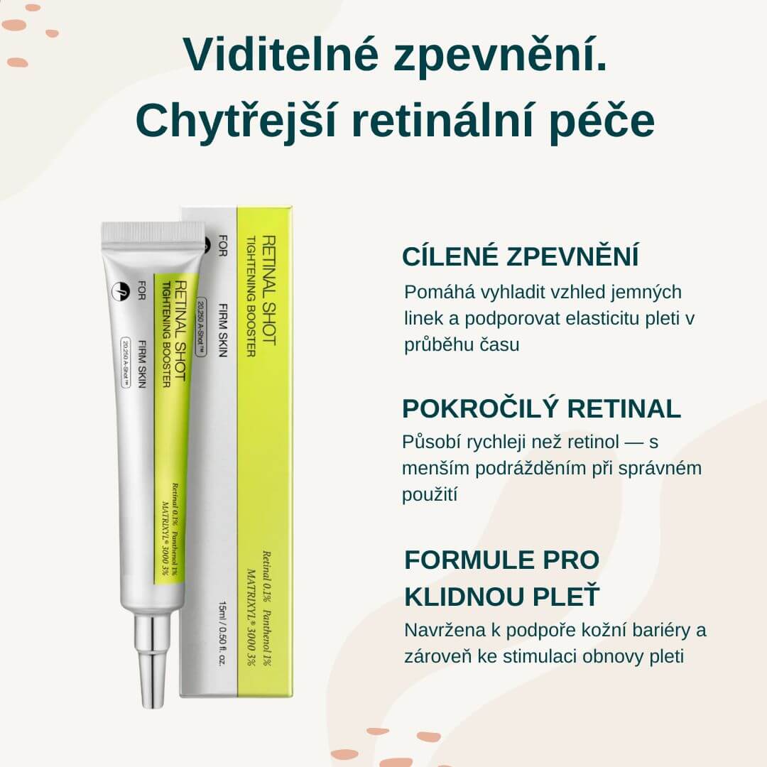 Obnovující Zpevňující Péče s Retinalem