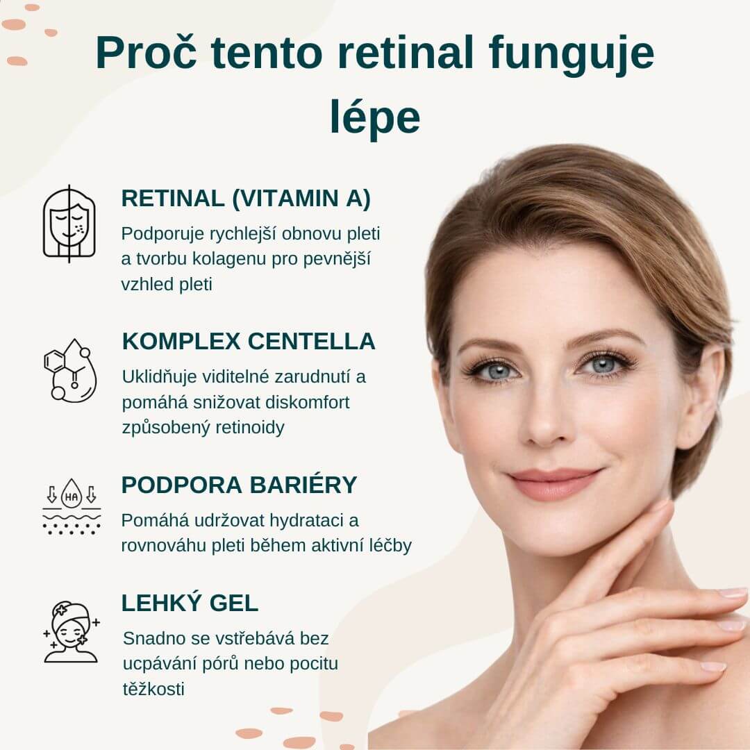 Obnovující Zpevňující Péče s Retinalem