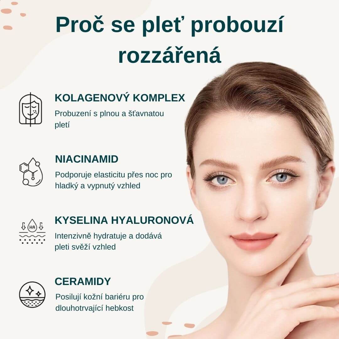 GlowPeel™ Kolagenová noční maska